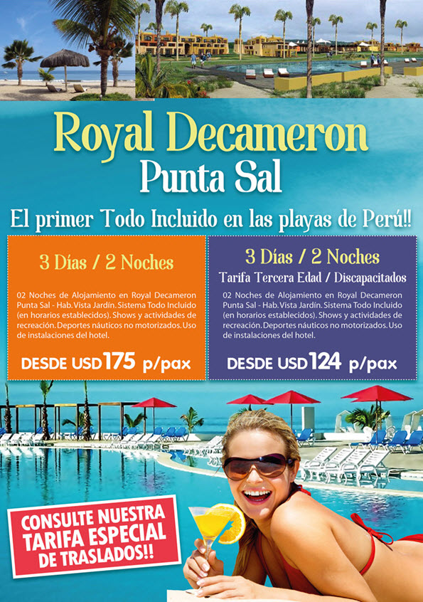 Banner Decameron Punta Sal nueva promocion Viajero Peruano