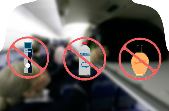 Se puede llevar perfume en el equipaje de mano en avión?